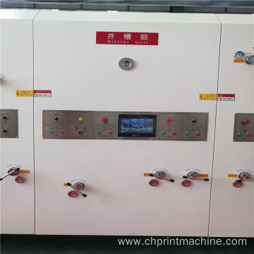 Canghai printing die cutting machine with stack